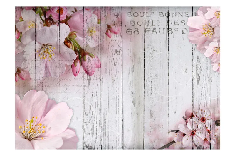 Fototapet Apple Blossoms 150x105 - Artgeist sp. z o. o. - Inredning - Väggdekor - Tapet & tapettillbehör - Fototapet