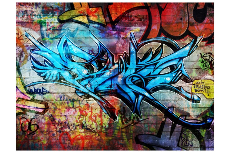 Fototapet Art Crime 250x193 - Artgeist sp. z o. o. - Inredning - Väggdekor - Tapet & tapettillbehör - Fototapet
