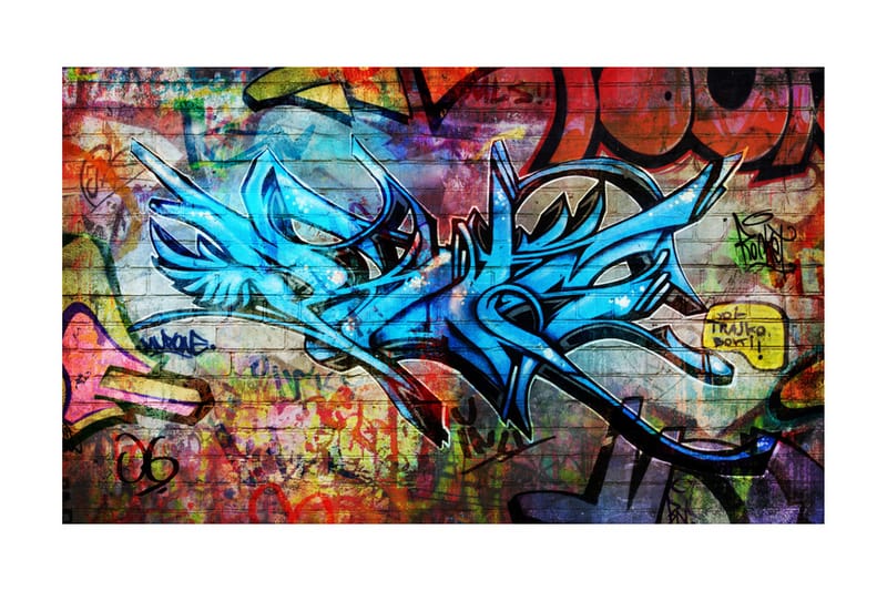 Fototapet Art Crime 450x270 - Artgeist sp. z o. o. - Inredning - Väggdekor - Tapet & tapettillbehör - Fototapet