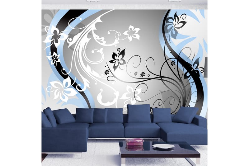 Fototapet Art-Flowers Blue 100x70, Artgeist sp. z o. o.