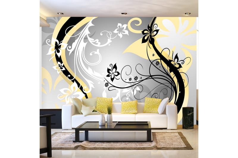 Fototapet Art-Flowers Yellow 300x210, Artgeist sp. z o. o.