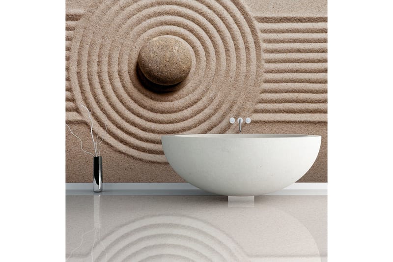 Fototapet Avslappning Zen 250x193 - Artgeist sp. z o. o. - Inredning - Väggdekor - Tapet & tapettillbehör - Fototapet