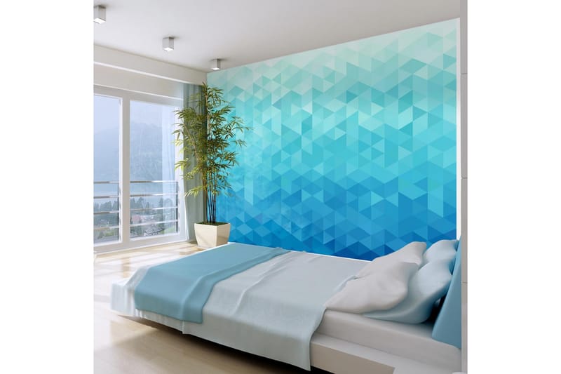 Fototapet Azure Pixel 100x70 - Artgeist sp. z o. o. - Inredning - Väggdekor - Tapet & tapettillbehör - Fototapet
