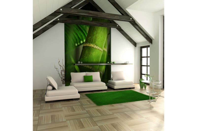 Fototapet Bambu Detalj 350x270, Artgeist sp. z o. o.