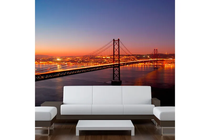 Fototapet Bay Bridge San Francisco 350x270, Artgeist sp. z o. o.