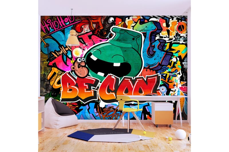 Fototapet Be Cool 300x210 - Artgeist sp. z o. o. - Inredning - Väggdekor - Tapet & tapettillbehör - Fototapet