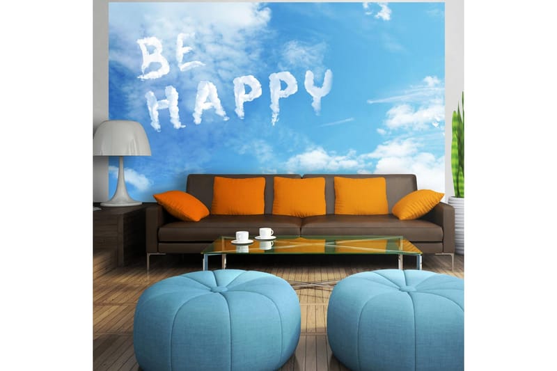 Fototapet Be Happy 400x280, Artgeist sp. z o. o.