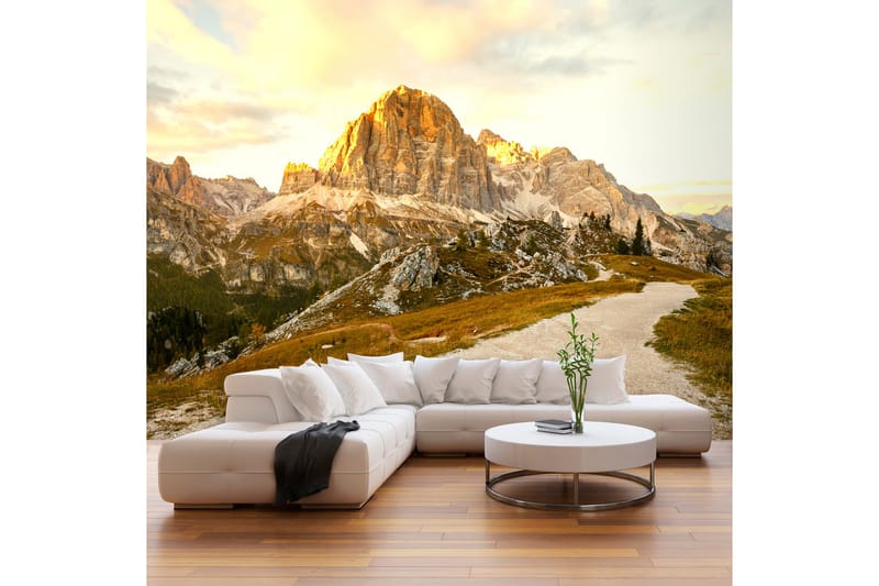 Fototapet Beautiful Dolomites 300x210 - Artgeist sp. z o. o. - Inredning - Väggdekor - Tapet & tapettillbehör - Fototapet