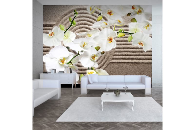 Fototapet Beautiful Zen Garden 350x270 - Artgeist sp. z o. o. - Inredning - Väggdekor - Tapet & tapettillbehör - Fototapet