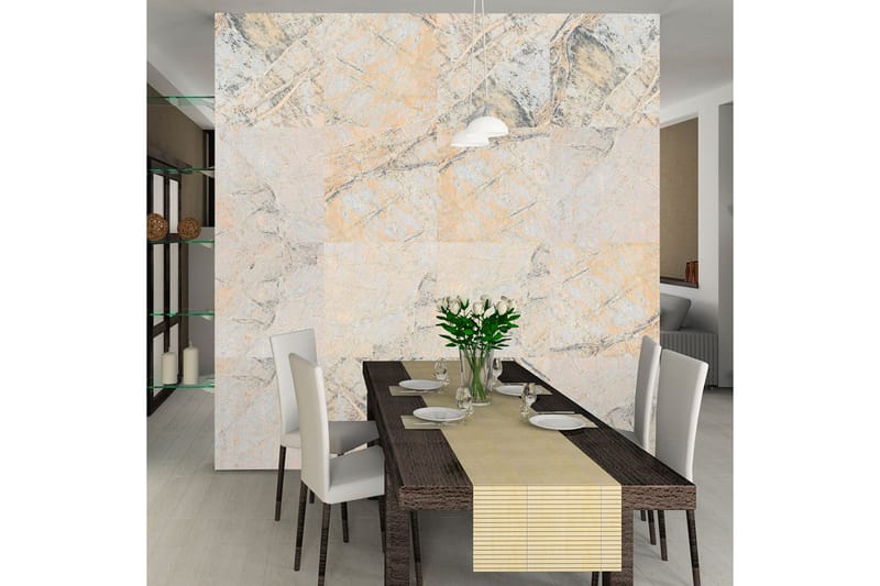 Fototapet Beauty Of Marble 50x1000 - Artgeist sp. z o. o. - Inredning - Väggdekor - Tapet & tapettillbehör - Fototapet
