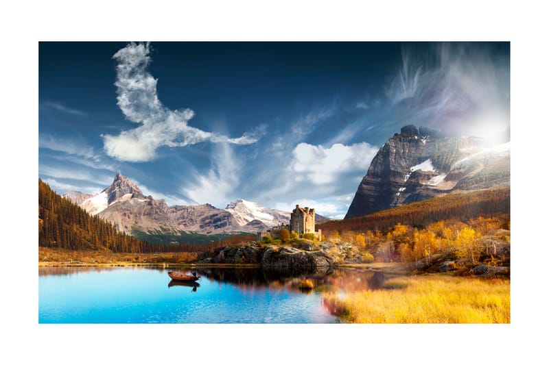 Fototapet Bird Cloud 450x270 - Artgeist sp. z o. o. - Inredning - Väggdekor - Tapet & tapettillbehör - Fototapet