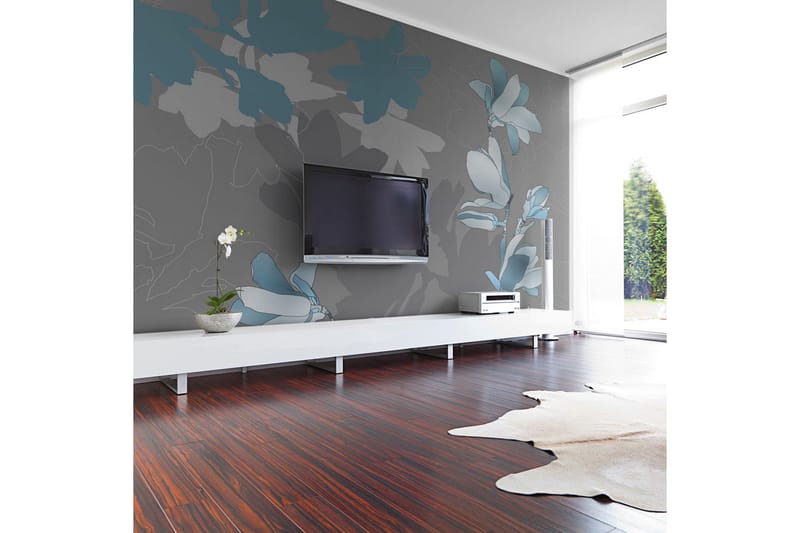 Fototapet Blå Magnolior 300x231, Artgeist sp. z o. o.