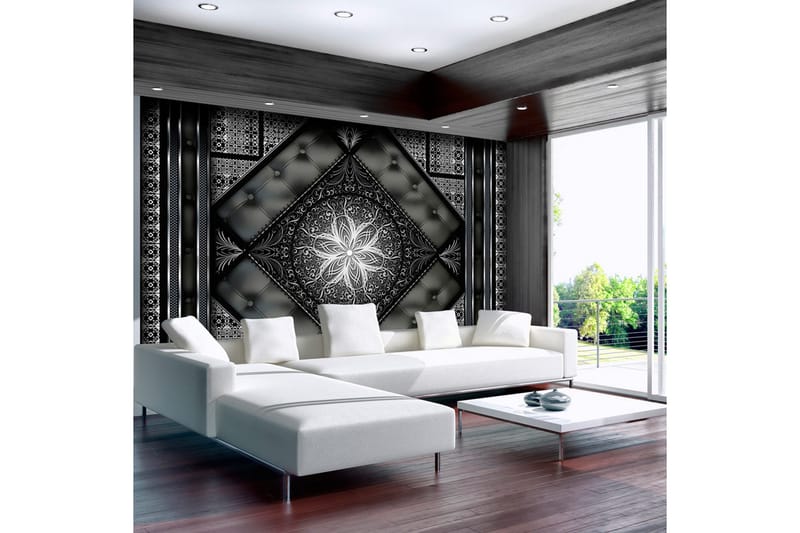 Fototapet Black Mosaic 200x140, Artgeist sp. z o. o.