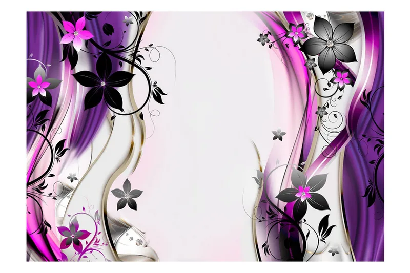 Fototapet Blooming Delight 200x140 - Artgeist sp. z o. o. - Inredning - Väggdekor - Tapet & tapettillbehör - Fototapet