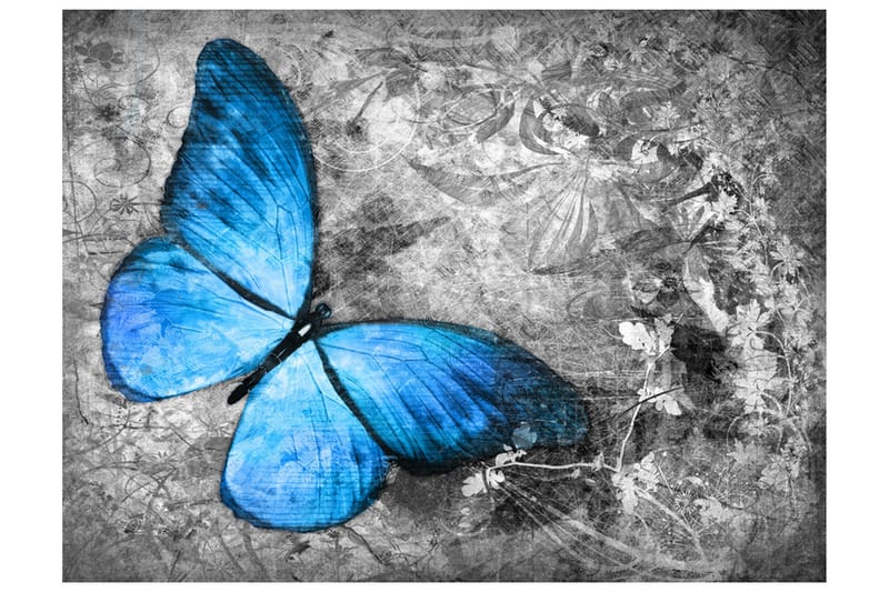 Fototapet Blue Butterfly 250x193, Artgeist sp. z o. o.