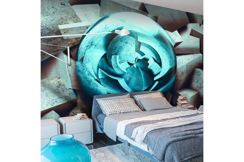 Fototapet Blue Glow 100x70, Artgeist sp. z o. o.