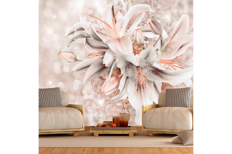Fototapet Bouquet Of Elegance 300x210 - Artgeist sp. z o. o. - Inredning - Väggdekor - Tapet & tapettillbehör - Fototapet