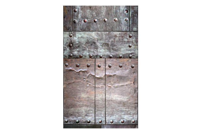 Fototapet Brass Wall 50x1000 - Artgeist sp. z o. o. - Inredning - Väggdekor - Tapet & tapettillbehör - Fototapet