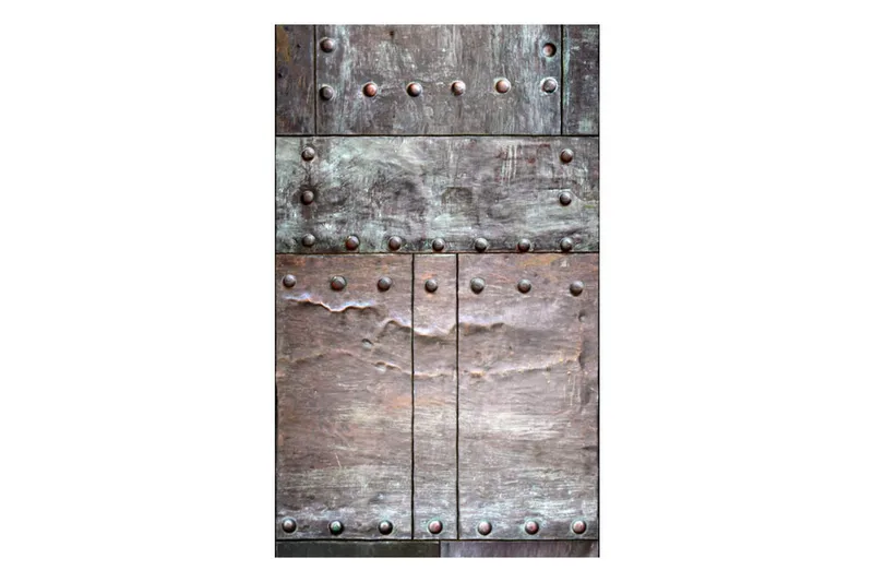 Fototapet Brass Wall 50x1000 - Artgeist sp. z o. o. - Inredning - Väggdekor - Tapet & tapettillbehör - Fototapet