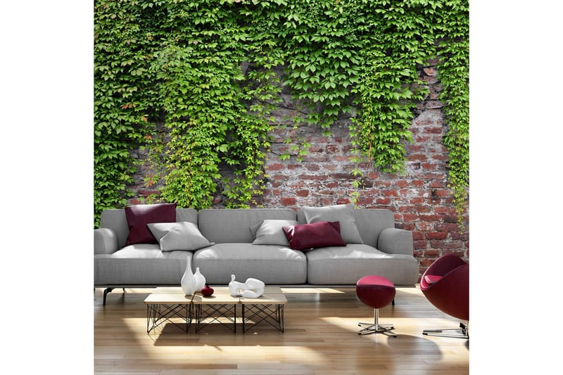 Fototapet Brick And Ivy 350x245, Artgeist sp. z o. o.