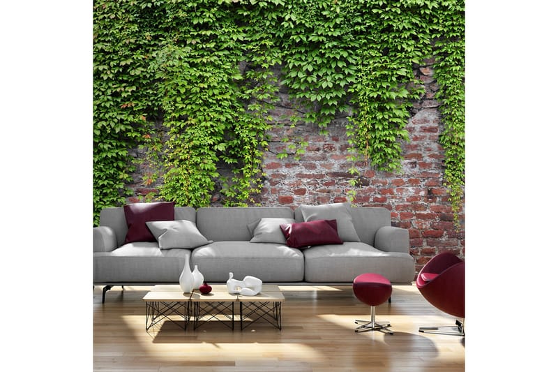 Fototapet Brick And Ivy 400x280, Artgeist sp. z o. o.