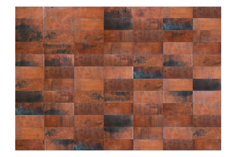 Fototapet Brick Puzzles 350x245 - Artgeist sp. z o. o. - Inredning - Väggdekor - Tapet & tapettillbehör - Fototapet