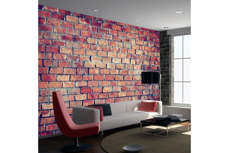 Fototapet Brick Puzzle 150x105 - Artgeist sp. z o. o. - Inredning - Väggdekor - Tapet & tapettillbehör - Fototapet