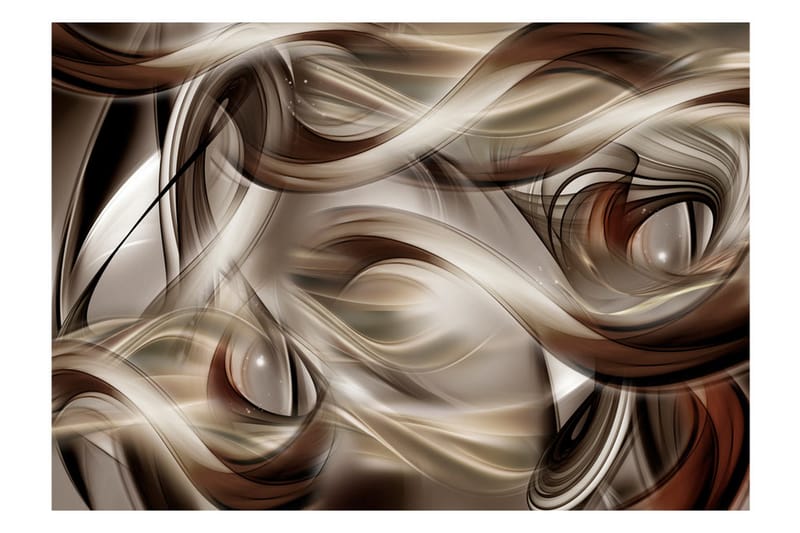Fototapet Brown Revelry 150x105 - Artgeist sp. z o. o. - Inredning - Väggdekor - Tapet & tapettillbehör - Fototapet