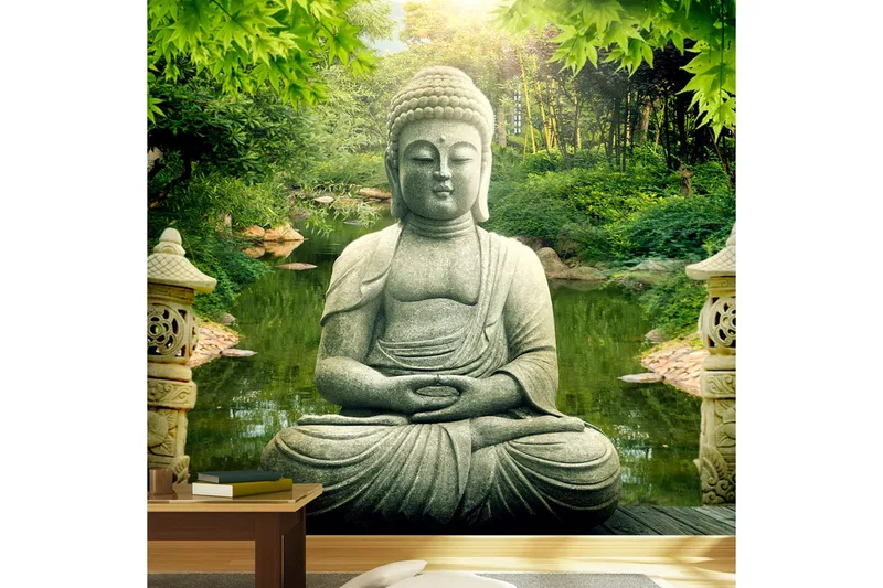 Fototapet Buddha's Garden 200x140, Artgeist sp. z o. o.