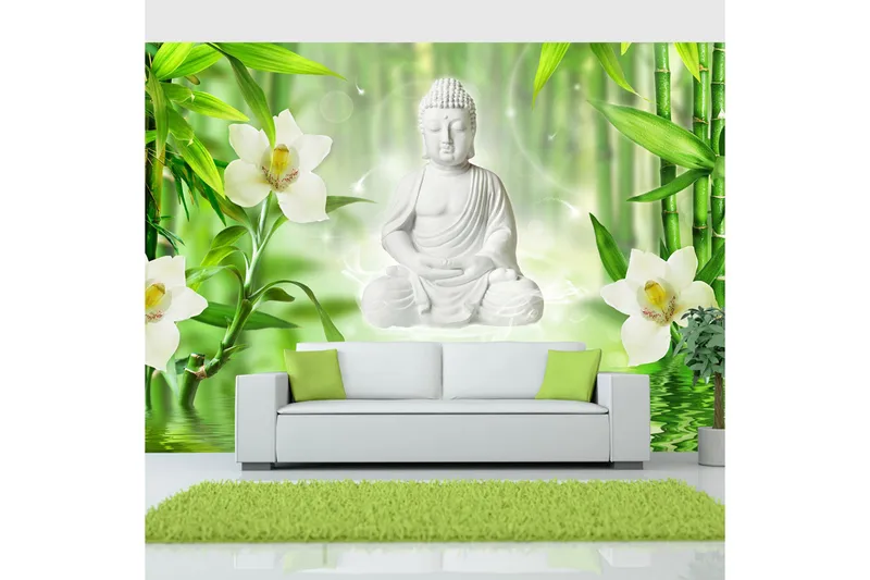 Fototapet Buddha And Nature 200x140, Artgeist sp. z o. o.