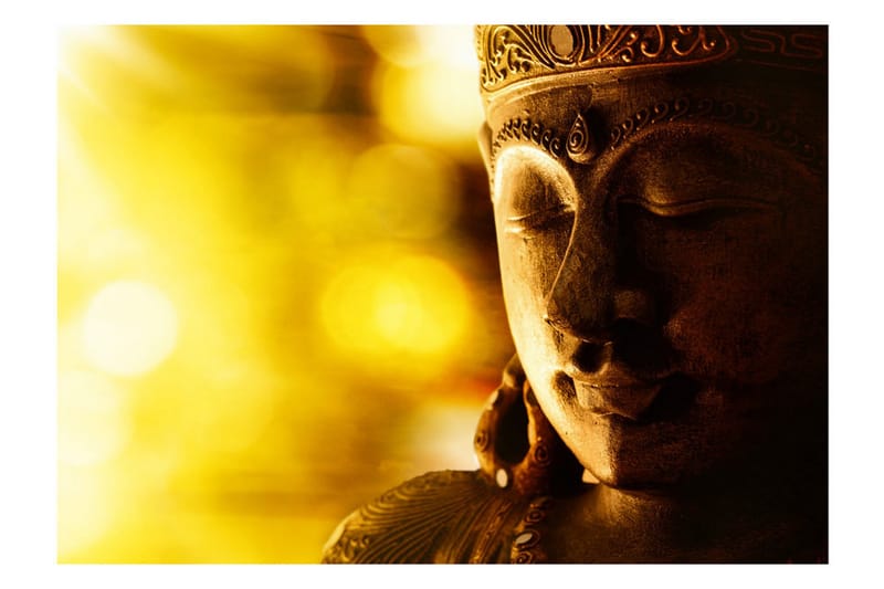 Fototapet Buddha Enlightenment 200x140 - Artgeist sp. z o. o. - Inredning - Väggdekor - Tapet & tapettillbehör - Fototapet