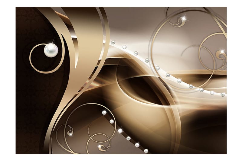 Fototapet Cafe Latté 350x245 - Artgeist sp. z o. o. - Inredning - Väggdekor - Tapet & tapettillbehör - Fototapet