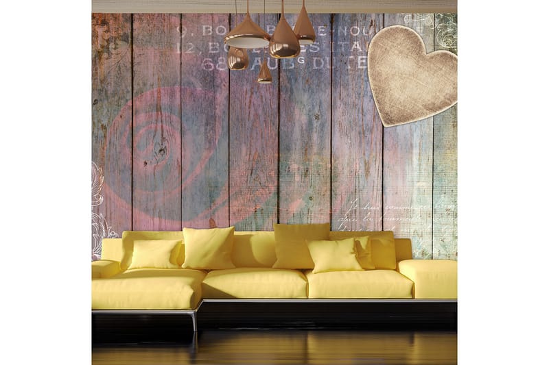 Fototapet Carved Memories 200x140 - Artgeist sp. z o. o. - Inredning - Väggdekor - Tapet & tapettillbehör - Fototapet