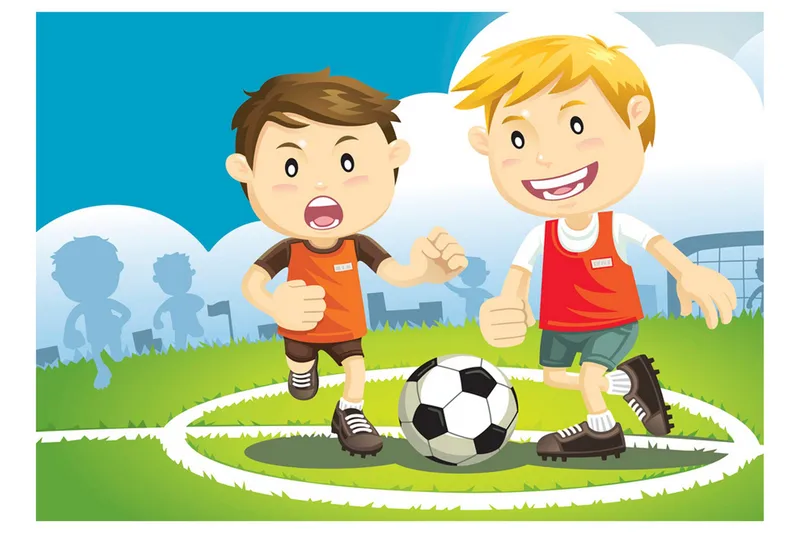 Fototapet Champions Team 250x175 - Artgeist sp. z o. o. - Inredning - Väggdekor - Tapet & tapettillbehör - Fototapet