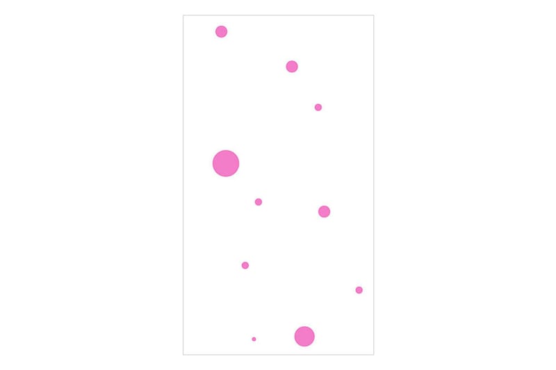 Fototapet Charming Dots 50x1000 - Artgeist sp. z o. o. - Inredning - Väggdekor - Tapet & tapettillbehör - Fototapet