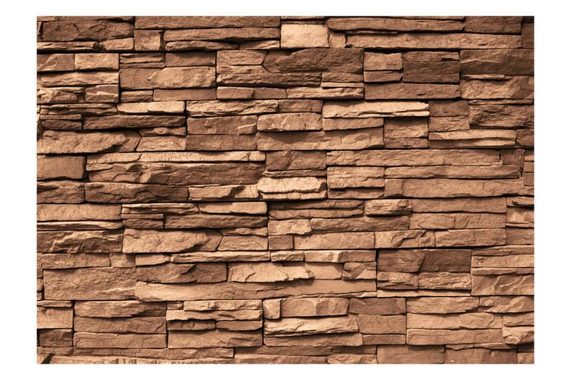 Fototapet Chocolate Stones 250x175 - Artgeist sp. z o. o. - Inredning - Väggdekor - Tapet & tapettillbehör - Fototapet
