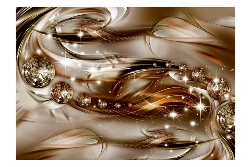 Fototapet Chocolate Tide 150x105 - Artgeist sp. z o. o. - Inredning - Väggdekor - Tapet & tapettillbehör - Fototapet