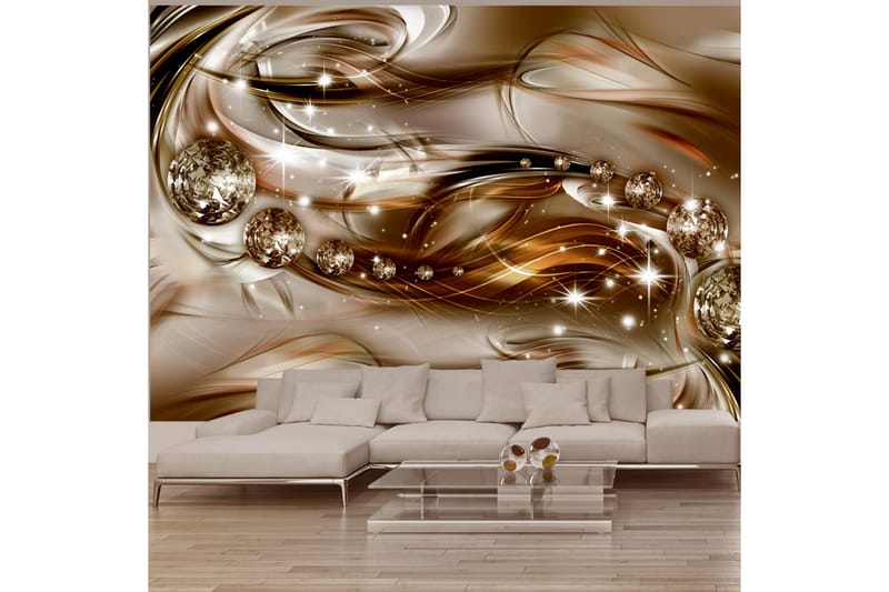 Fototapet Chocolate Tide 250x175 - Artgeist sp. z o. o. - Inredning - Väggdekor - Tapet & tapettillbehör - Fototapet