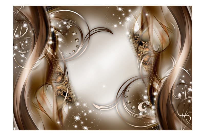 Fototapet Cinnamon Trinkets 400x280 - Artgeist sp. z o. o. - Inredning - Väggdekor - Tapet & tapettillbehör - Fototapet