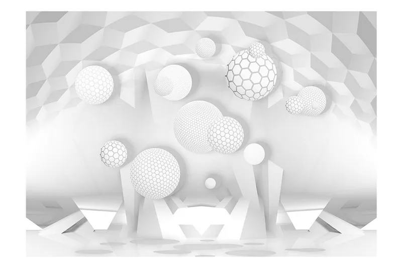 Fototapet Circles In The Space 250x175 - Artgeist sp. z o. o. - Inredning - Väggdekor - Tapet & tapettillbehör - Fototapet