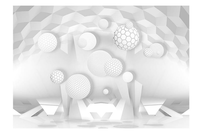 Fototapet Circles In The Space 350x245 - Artgeist sp. z o. o. - Inredning - Väggdekor - Tapet & tapettillbehör - Fototapet