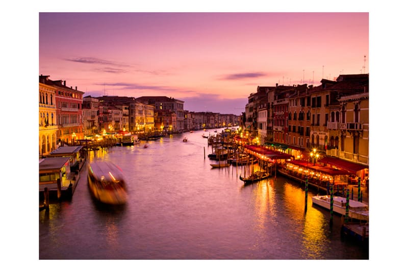 Fototapet City Of Lovers Venedig Nattetid 300x231 - Artgeist sp. z o. o. - Inredning - Väggdekor - Tapet & tapettillbehör - Fototapet