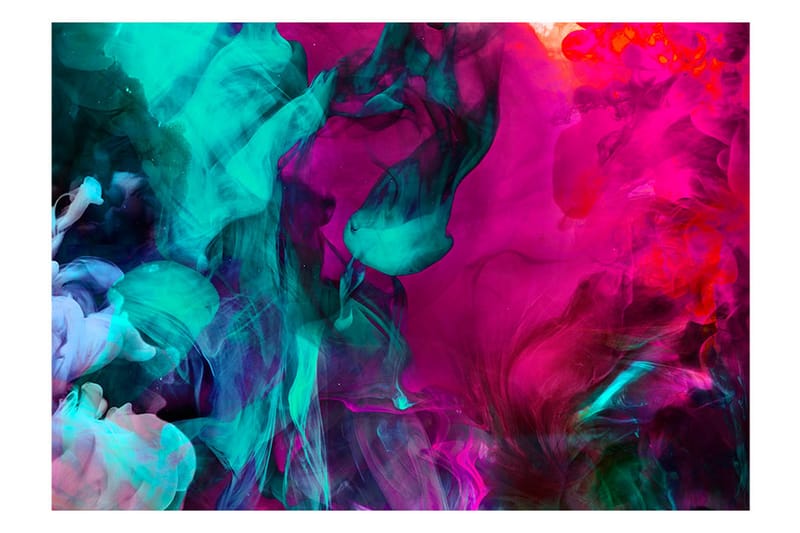 Fototapet Color Madness 100x70 - Artgeist sp. z o. o. - Inredning - Väggdekor - Tapet & tapettillbehör - Fototapet