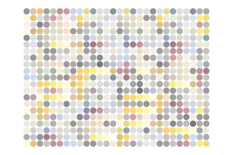 Fototapet Colored Polka Dots 300x231 - Artgeist sp. z o. o. - Inredning - Väggdekor - Tapet & tapettillbehör - Fototapet