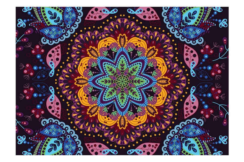 Fototapet Colorful Kaleidoscope 200x140, Artgeist sp. z o. o.