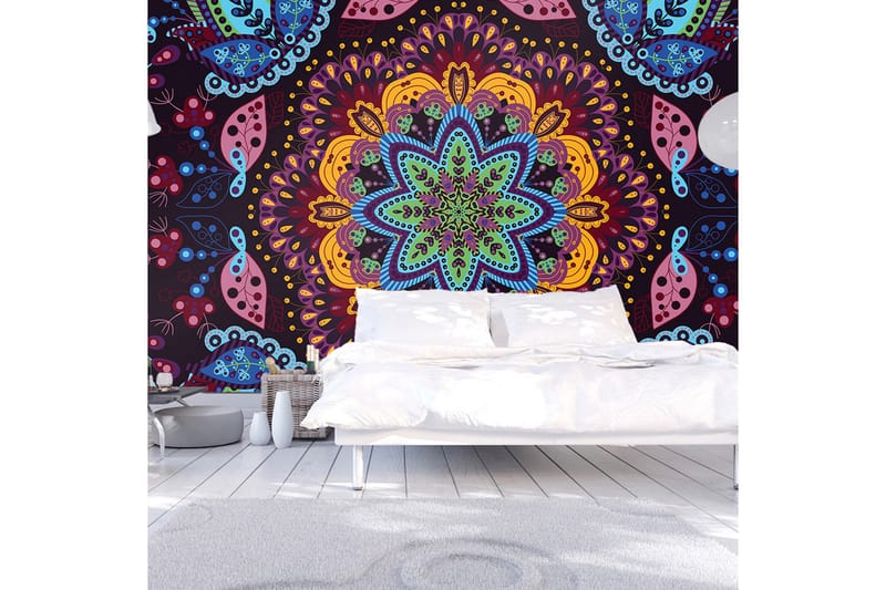 Fototapet Colorful Kaleidoscope 350x245 - Artgeist sp. z o. o. - Inredning - Väggdekor - Tapet & tapettillbehör - Fototapet