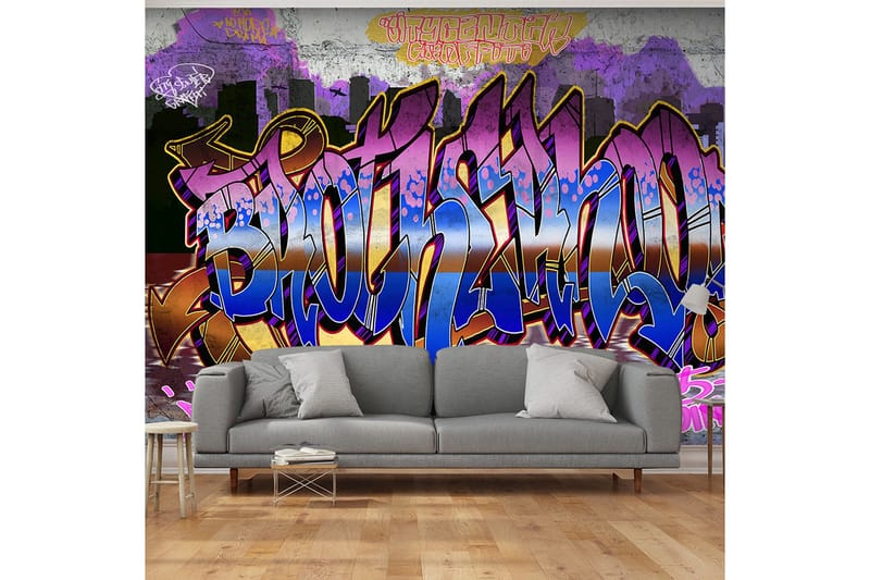 Fototapet Colorful Mural 300x210 - Artgeist sp. z o. o. - Inredning - Väggdekor - Tapet & tapettillbehör - Fototapet