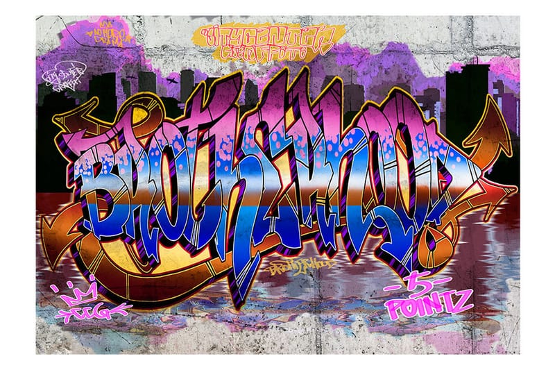 Fototapet Colorful Mural 400x280, Artgeist sp. z o. o.