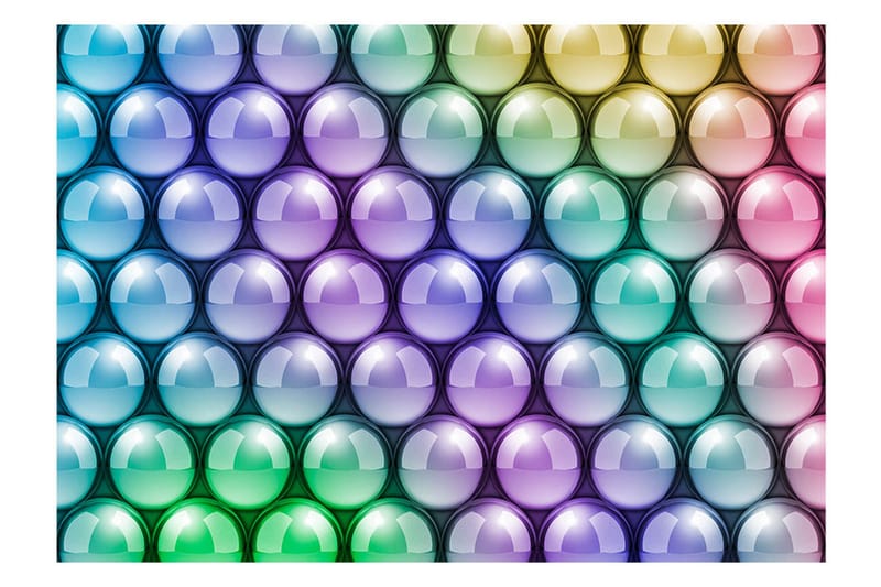 Fototapet Colorful Vertigo 200x140 - Artgeist sp. z o. o. - Inredning - Väggdekor - Tapet & tapettillbehör - Fototapet