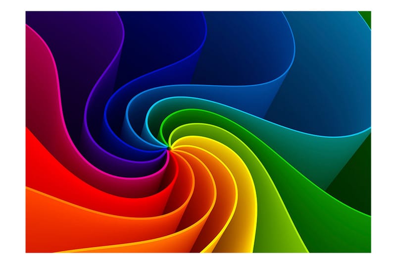 Fototapet Colorful Pinwheel 250x175 - Artgeist sp. z o. o. - Inredning - Väggdekor - Tapet & tapettillbehör - Fototapet